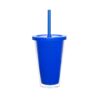 Copo Duplo Click com Tampa e Canudo 500ml Personalizado - Image 6