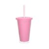 Copo Duplo Click com Tampa e Canudo 500ml Personalizado - Image 7