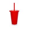 Copo Duplo Click com Tampa e Canudo 500ml Personalizado - Image 8