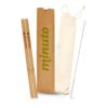 Kit Canudo em Bambu Personalizado