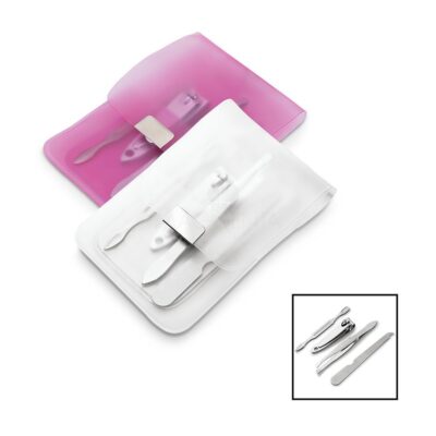 Kit Manicure Com 4 Peças Promocional