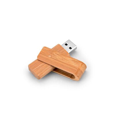 Pen Drive em Bambu 16GB Personalizado